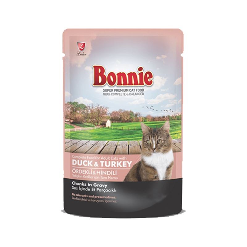 BONNIE KONSERVE POUCH HİNDİ 85 GR
