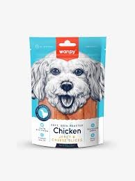 Wanpy - Soft Oven - Roasted Chicken Jerky & Cheese Slices ( 100 gr )