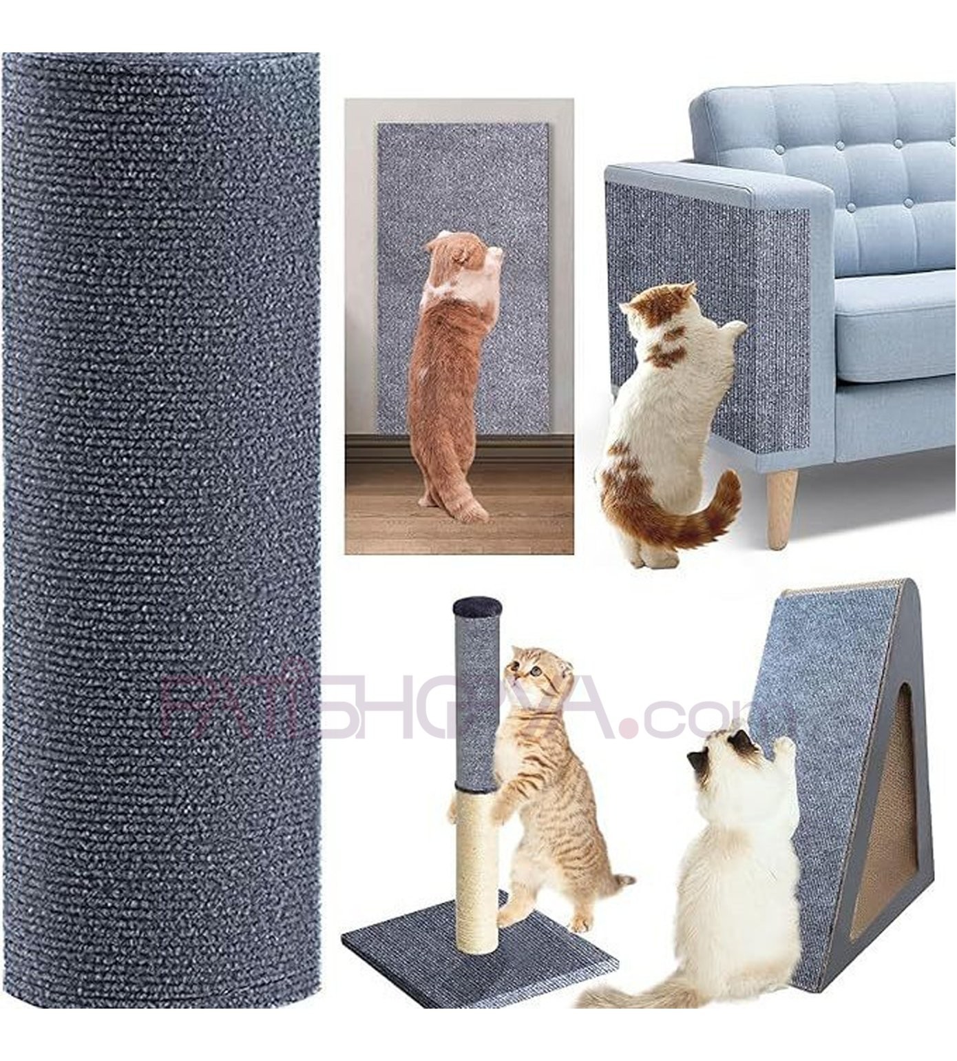 KESİLEBİLİR KENDİNDEN YAPIŞKANLI KEDİ TIRMALAMA RULOSU