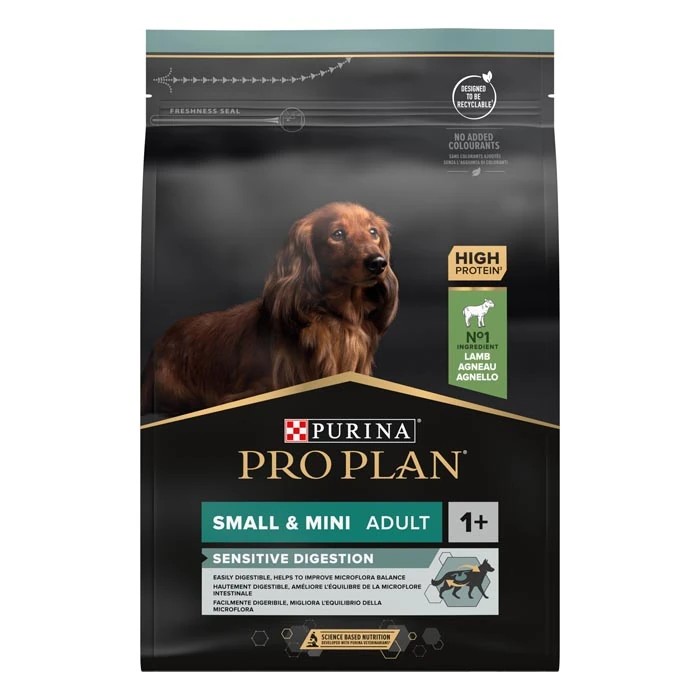 Pro Plan Small&Mini Sensitive Kuzu Etli Küçük Irk Yetişkin Köpek Maması 3 kg