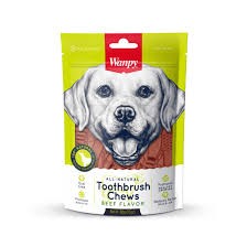 Wanpy - All Natural - Toothbrush Chews Beef Flavor ( 100 gr )
