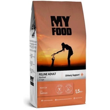 My Food Kedi Maması 1.5 KG - Yetişkin Kısır Kedi Somonlu