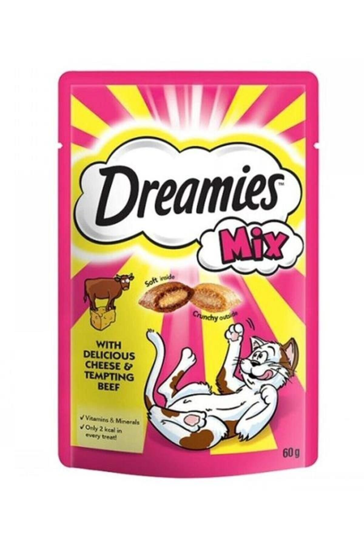 Dreamies Mix- Biftek & Peynir (60 Gr)