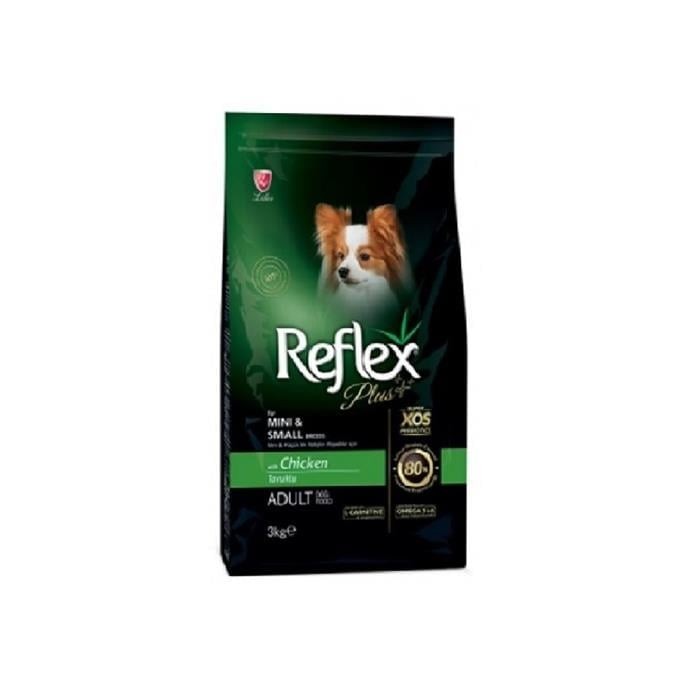 REFLEX PLUS DOG MİNİ SMALL ADULT 3 KG chıcken