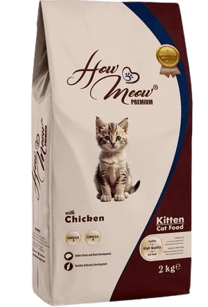 How Meow - Yavru kedi maması Kitten 15 KG (4 Adet 400gr Konserve Hediyeli)