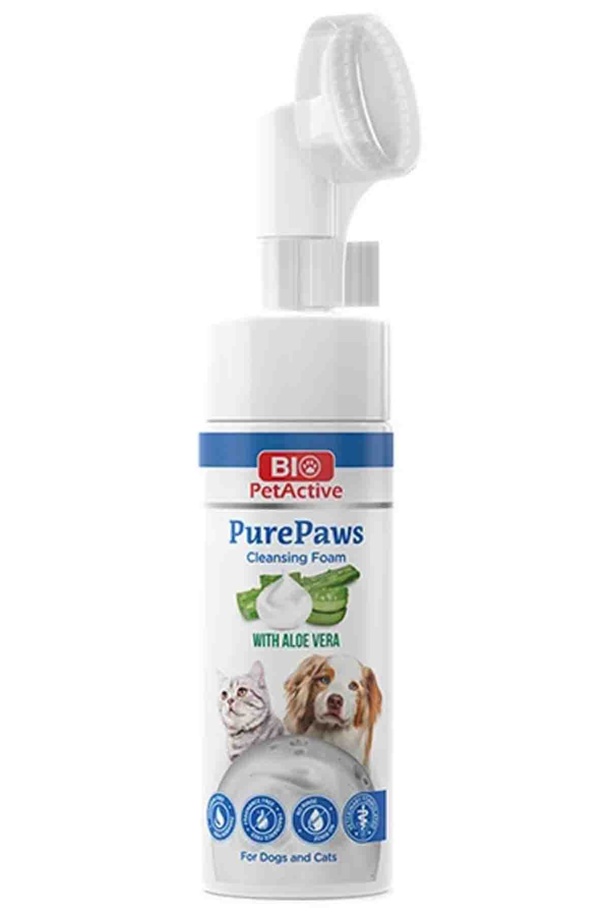 BIO PETACTIVE - PURE PAWS CLEANSING FOAM 150 ML (PATİ TEMİZLEME KÖPÜĞÜ) (BPA-BKM-414)