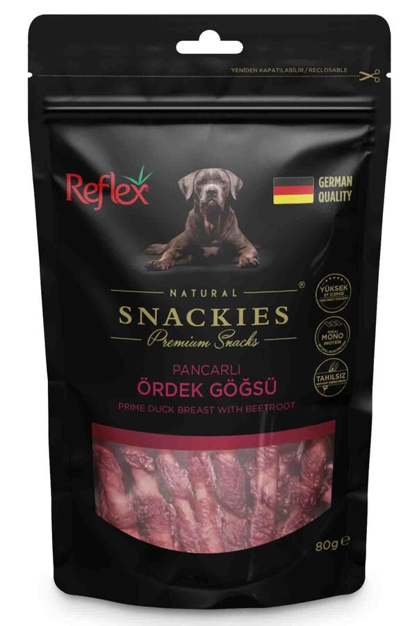 REFLEX SNACKIES PANCARLI ÖRDEK GÖĞSÜ 80 G