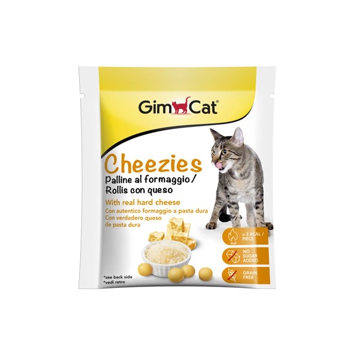 Gimcat Cheezies Peynir İçerikli Kedi Ödül Tableti 10gr