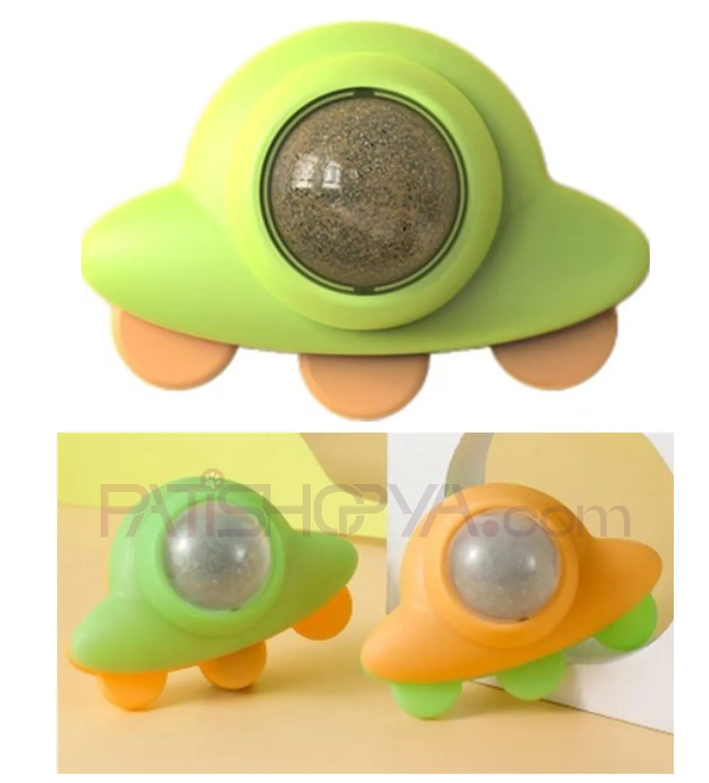 Kedi Yalama Topu UFO Model İTHAL 1 Adet main variant image