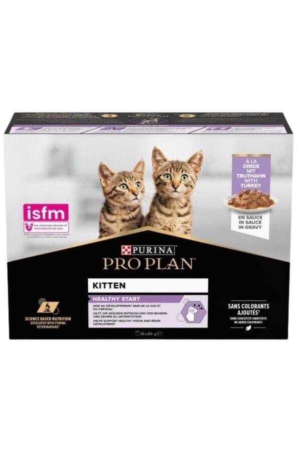 Pro Plan Pouch Sos İçinde Hindili Yavru Kedi Konservesi 85gr