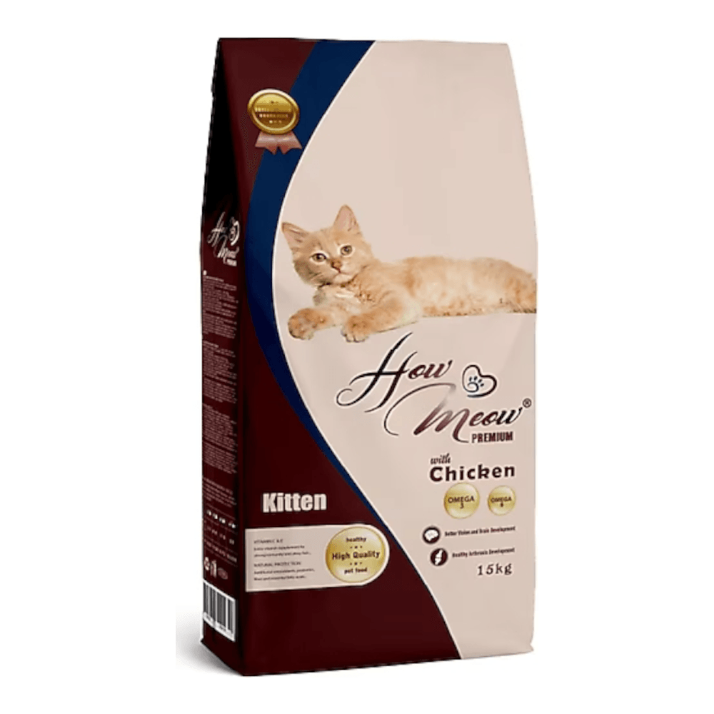 Howmeow Premium Kitten Tavuklu Yavru Kedi Maması 790 - 850gr (Açık Paket)