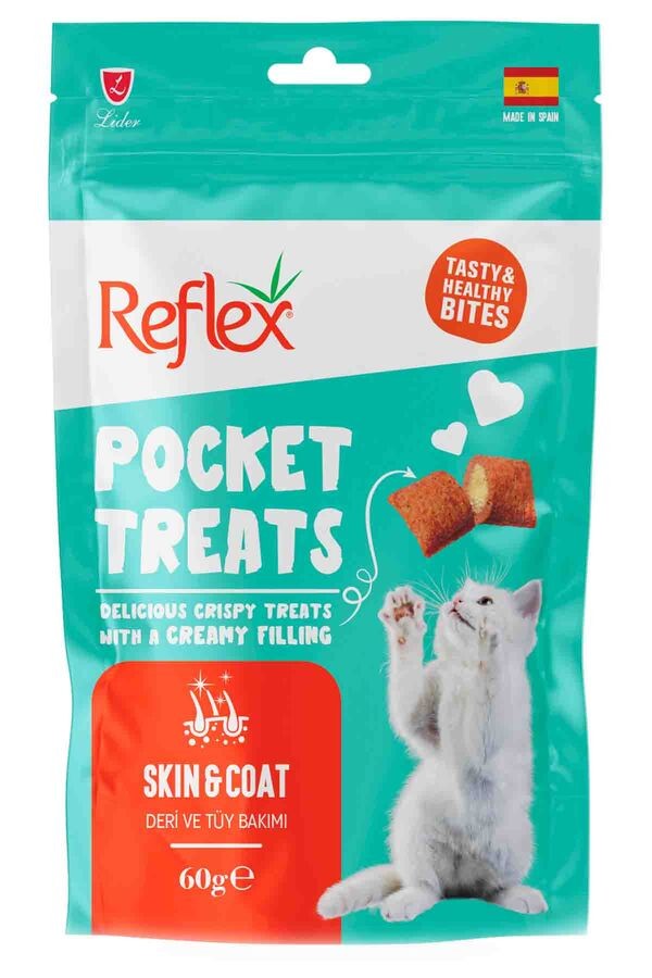 REFLEX POCKET TREATS SKİN AND COAT 60G