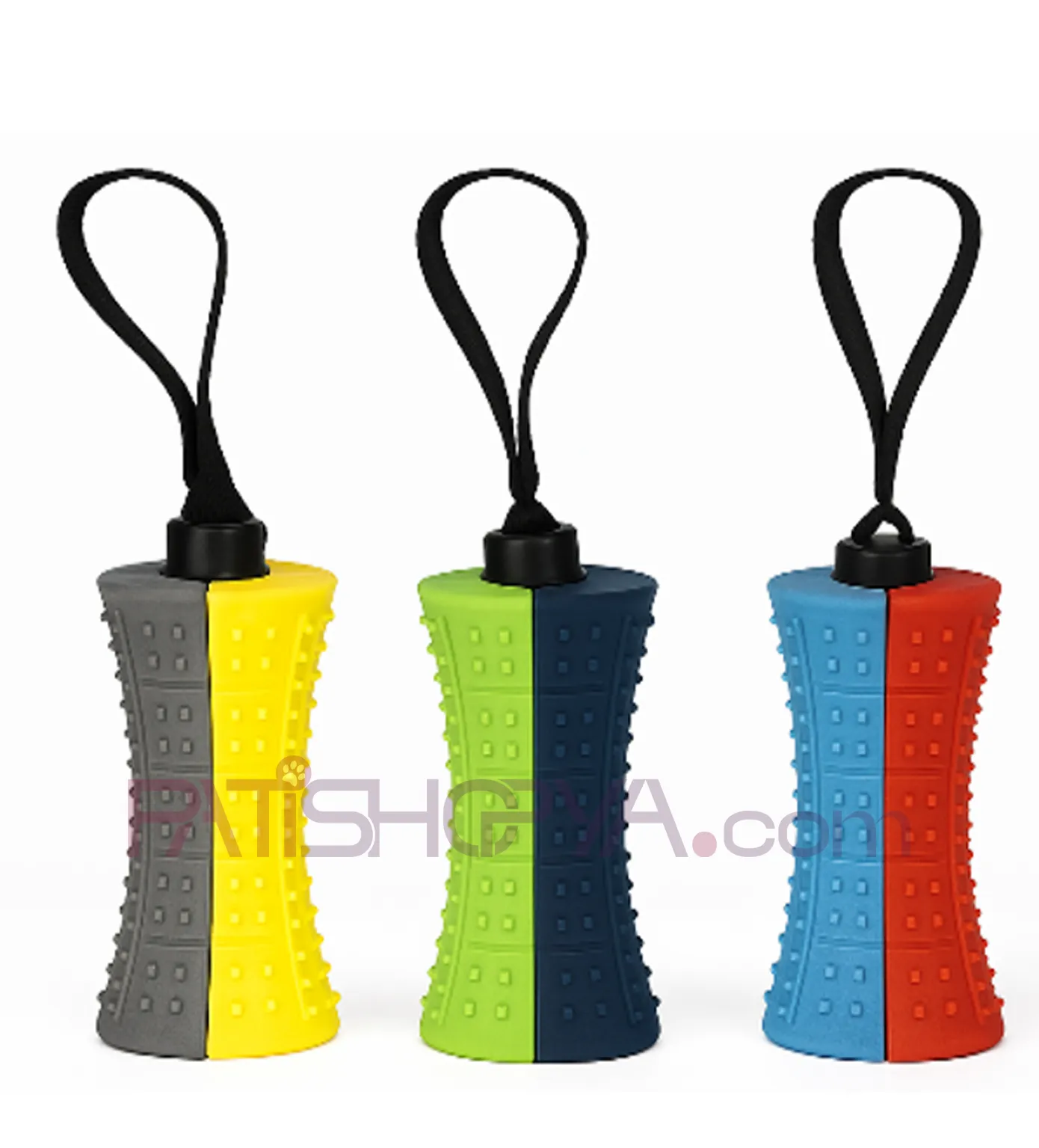 Sert Plastik Sesli Lüks Köpek Eğitim ve Diş Kaşıma Oyuncağı main variant image