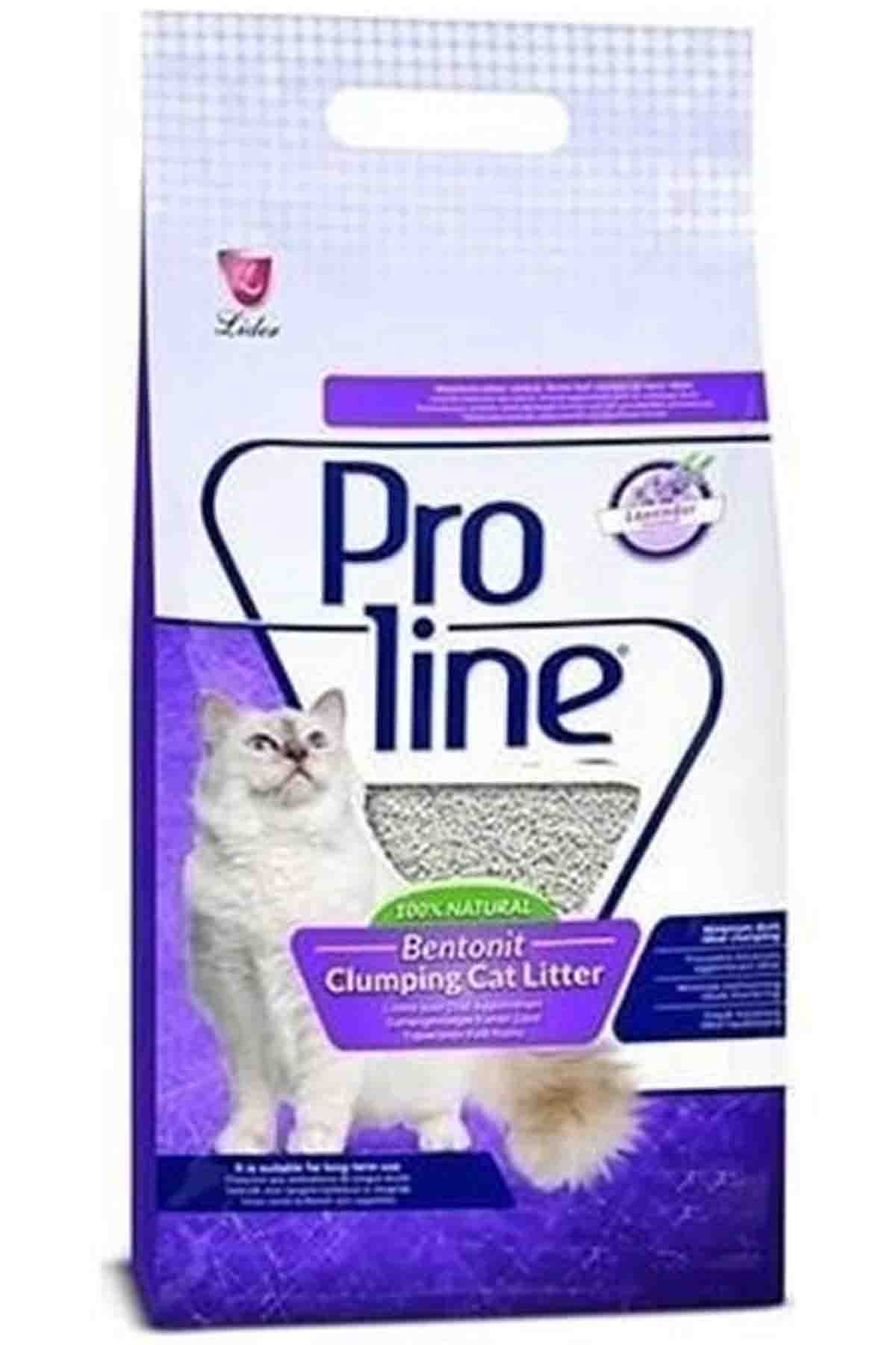 Proline Bentonit Kedi Kumu Lavanta Kokulu 20 LT