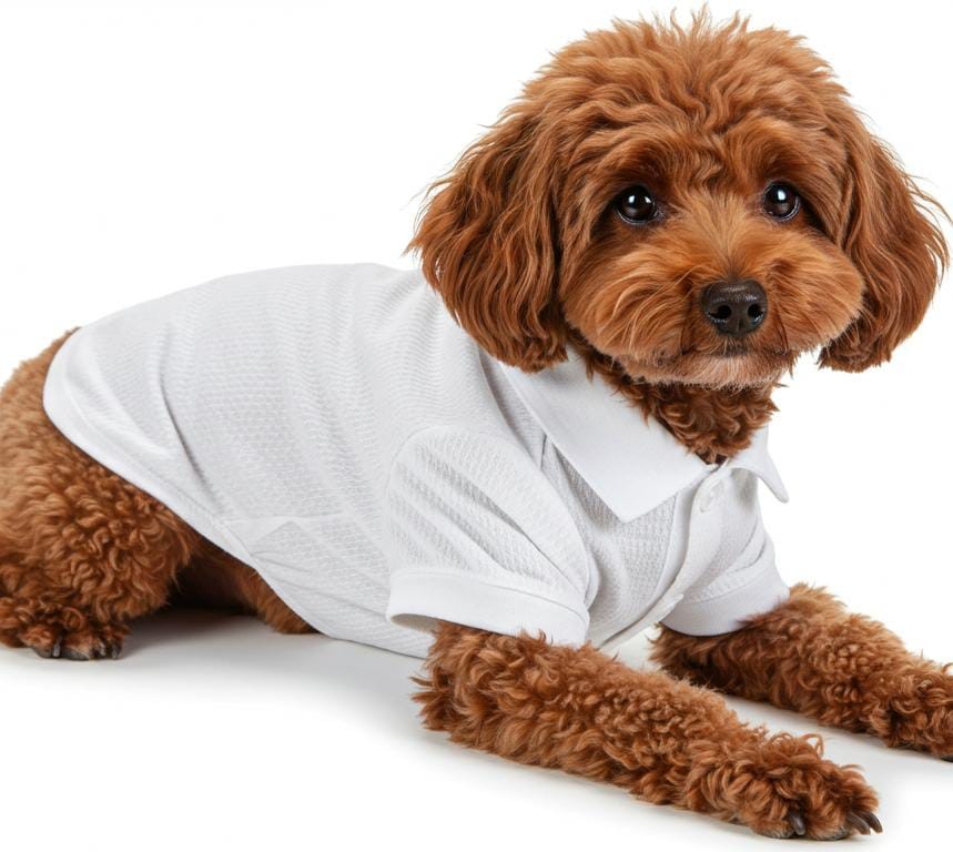 Unisex Krinkıl Kumaş Kedi & Köpek Gömleği (Yazlık) - Beyaz
