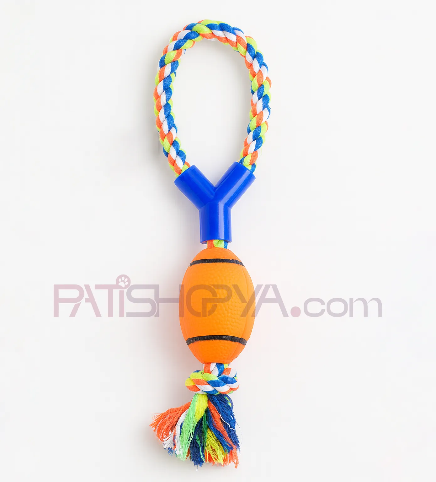 Halatlı Toplu Diş Kaşıma Oyuncağı (Karton Askılı) main variant image