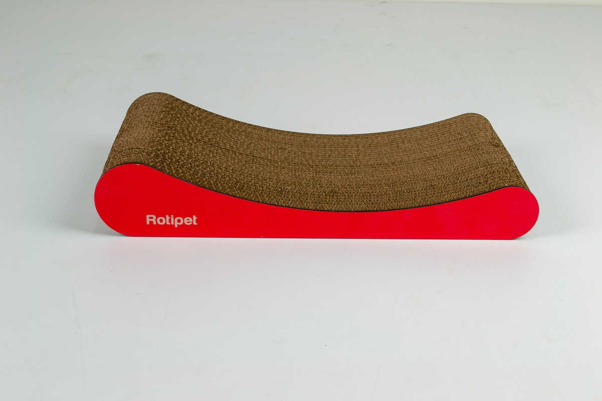 Karton Kedi Tırmalama & Yatağı Beşilk Model Yeşil (44x21x8) cm