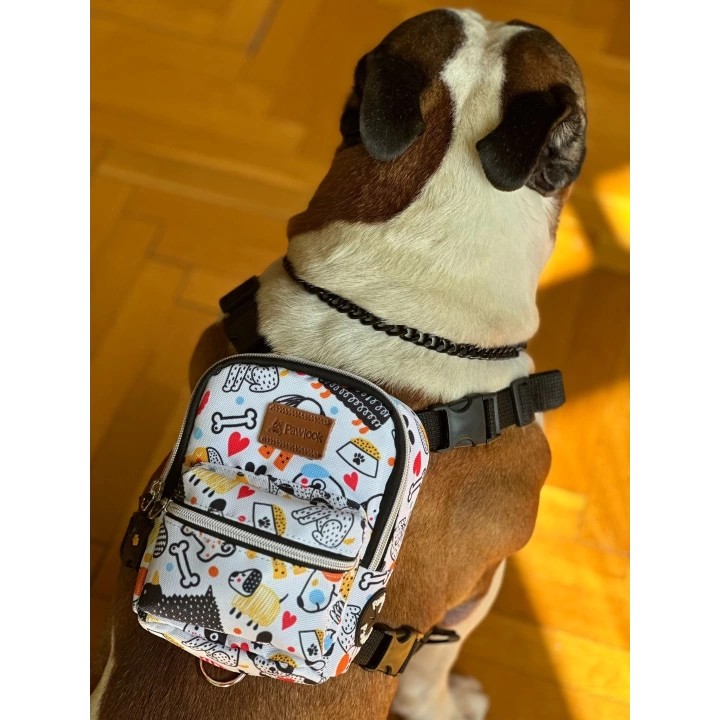 Kedi Köpek Tasmalı Sırt Çantası Küçük Boy