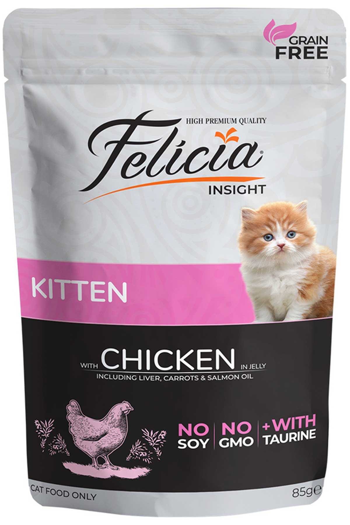 Felicia - Kitten Chicken Pouch ( 85gr )