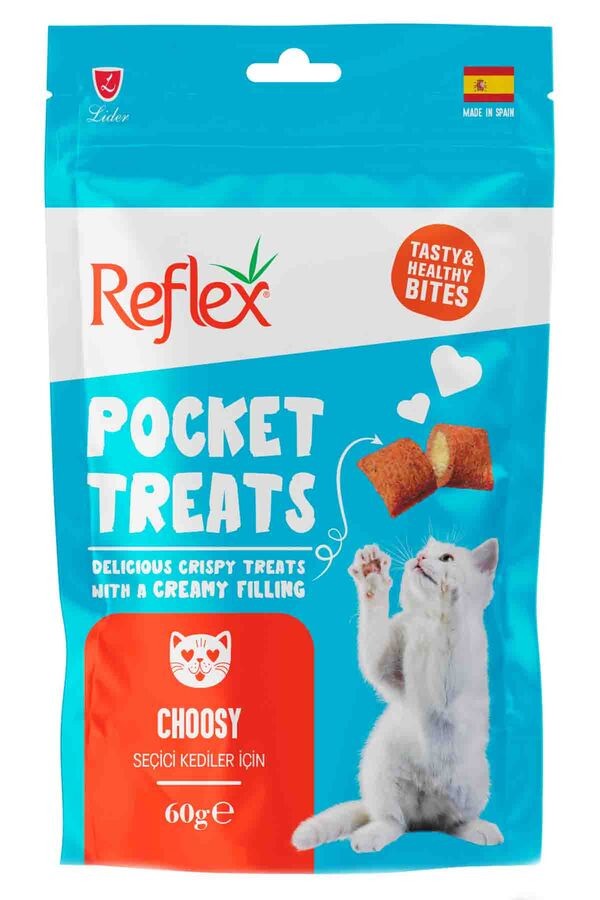 REFLEX POCKET TREATS CHOOSY 60G
