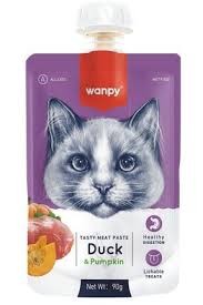 Wanpy - Tasty Meat Paste Duck & Pumpkin ( 90gr )