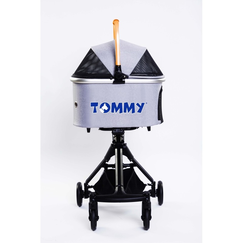 Tommy Evcil Hayvan Arabası Gold Gri 83*48.5* 110cm Max 10kg