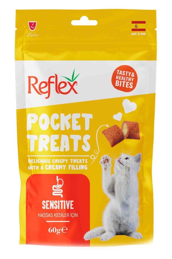 REFLEX POCKET TREATS SENSİTİVE 60G