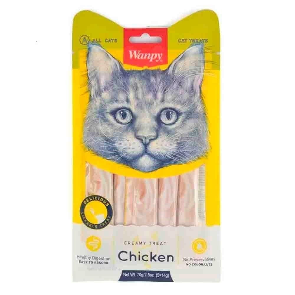Wanpy - Chicken Creamy Treat ( 14 gr ) 5'Li