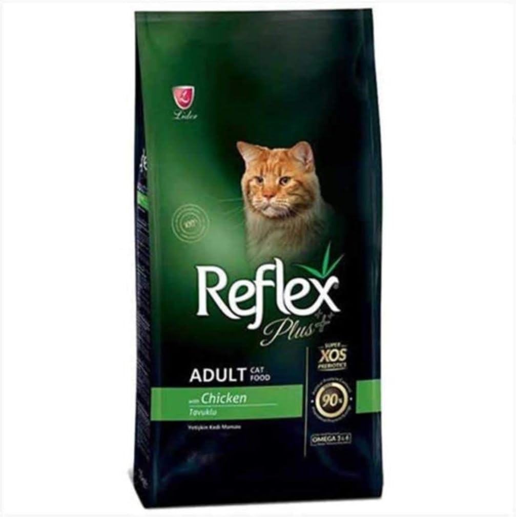 Reflex Plus Tavuklu Yetişkin Kedi Maması 8 KG