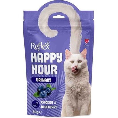 REFLEX HAPPY HOUR ÜRİNER SİSTEM DESTEKLEYİCİ KEDİ ÖDÜL MAMASI 60 G