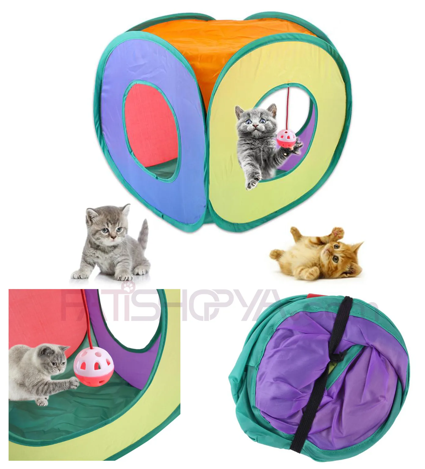Kare Model Kedi Oyun Tüneli main variant image