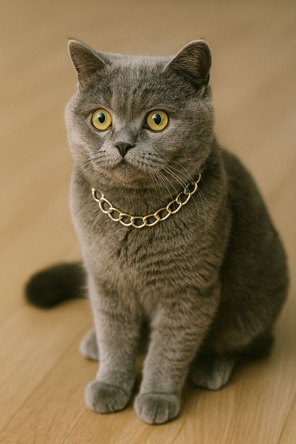 Kedi ve Köpek Zincir Kolyesi - Silver(5-12kg için Uygundur)