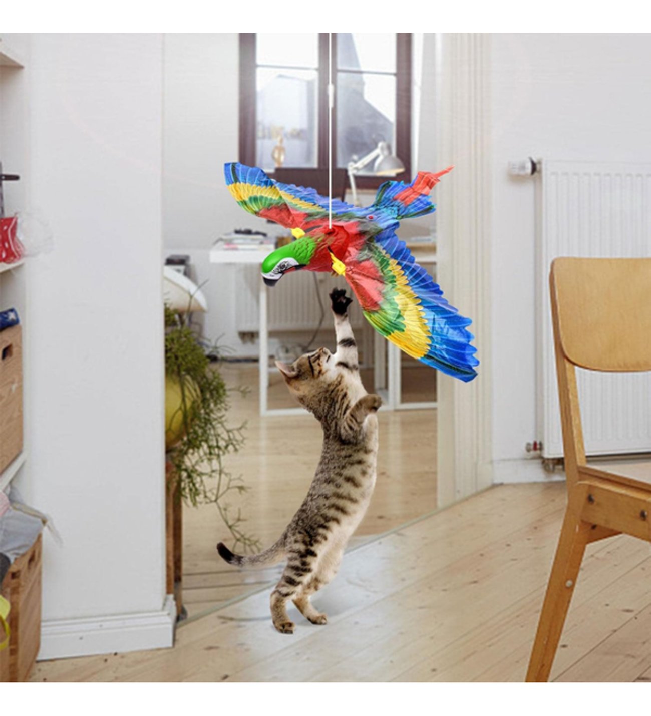 Uçan Papağan Kedi Oyuncağı image