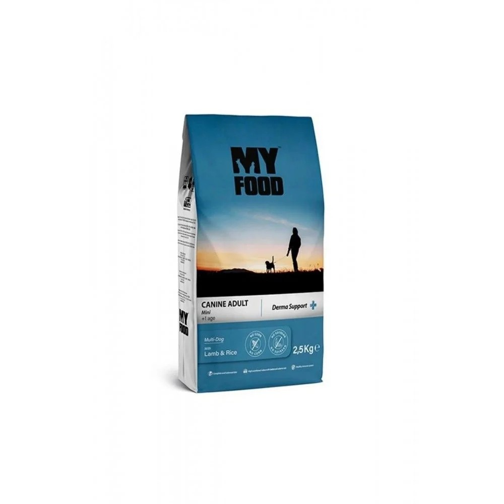 My Food Köpek Maması 2.5 KG - Yetişkin Köpek Mini Kuzu & Pirinç