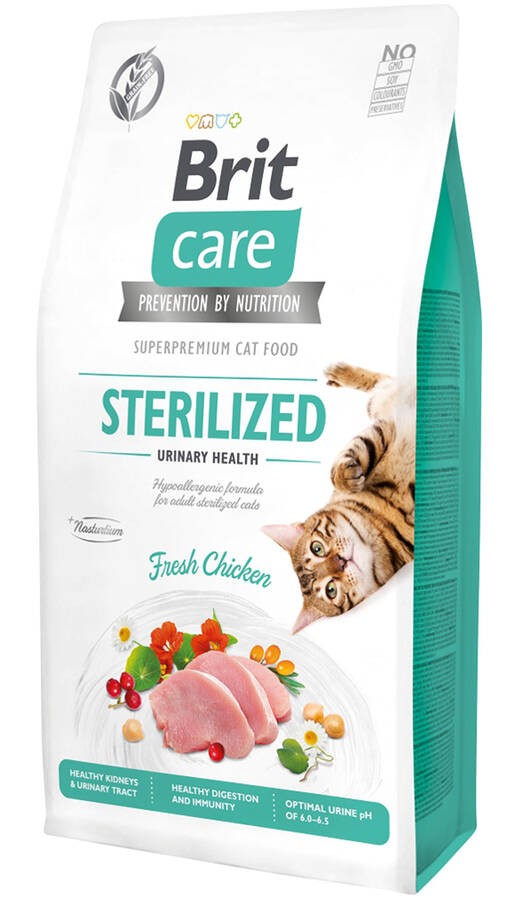 Brit Care Urinary Tahılsız Tavuklu Kısırlaştırılmış Kedi Maması 2kg