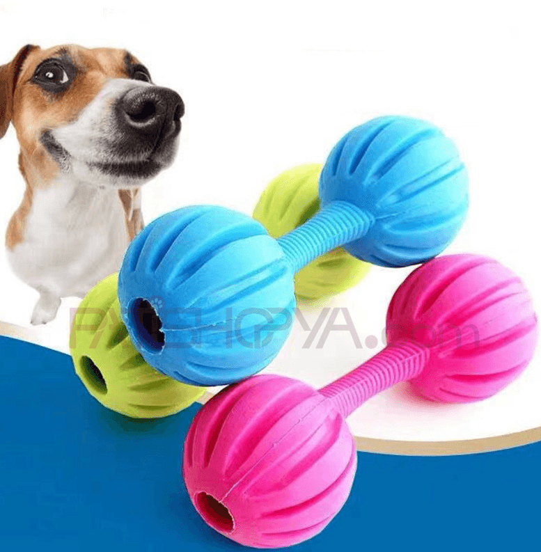 DUMBELL ŞEKİLLİ KÖPEK ISIRMA OYUNCAĞI 1 ADET