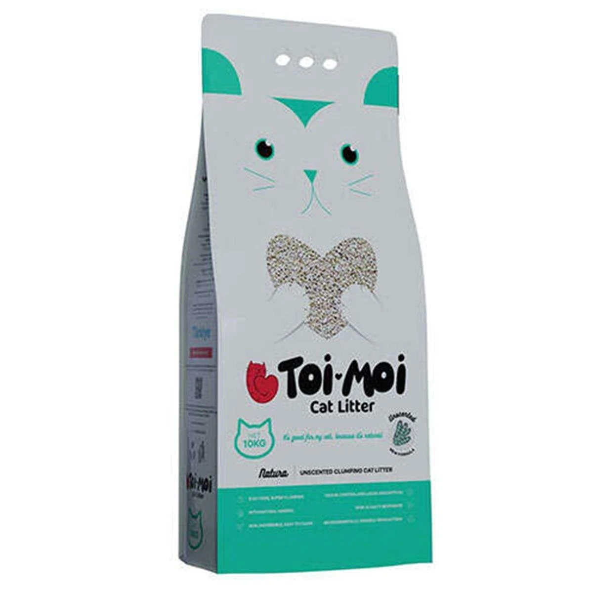 Kokuya Hassas Topaklanan Tozsuz Kokusuz Bentonit Kedi Kumu 10kg image