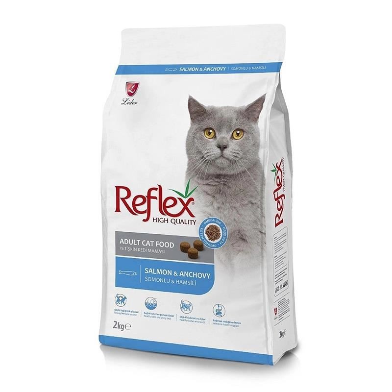REFLEX ADULT CAT 32/15 SALMON ANCHOVY 2 KG