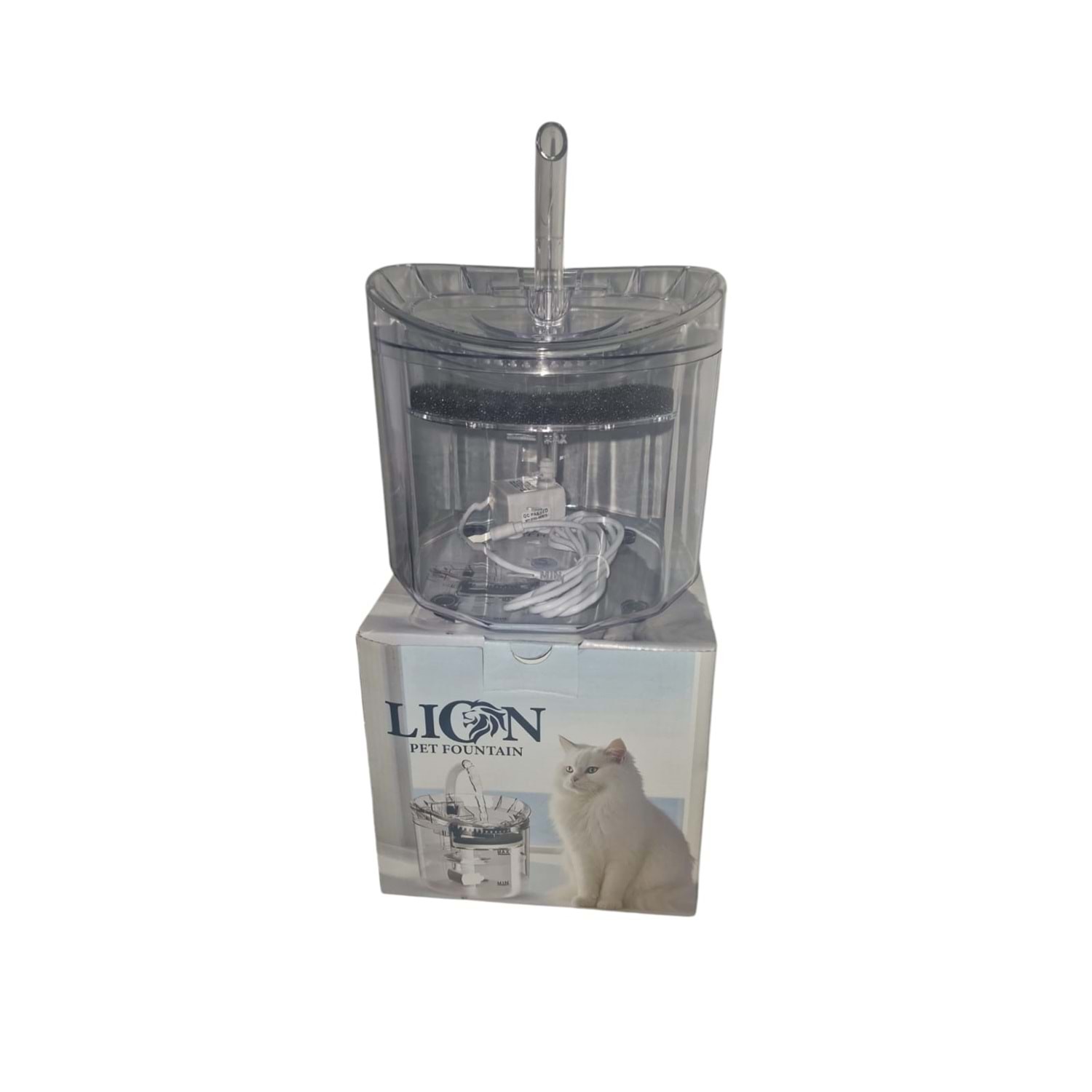 Lıon Pet Evcil Hayvan Otomatik Su Sebili 1,8Lt