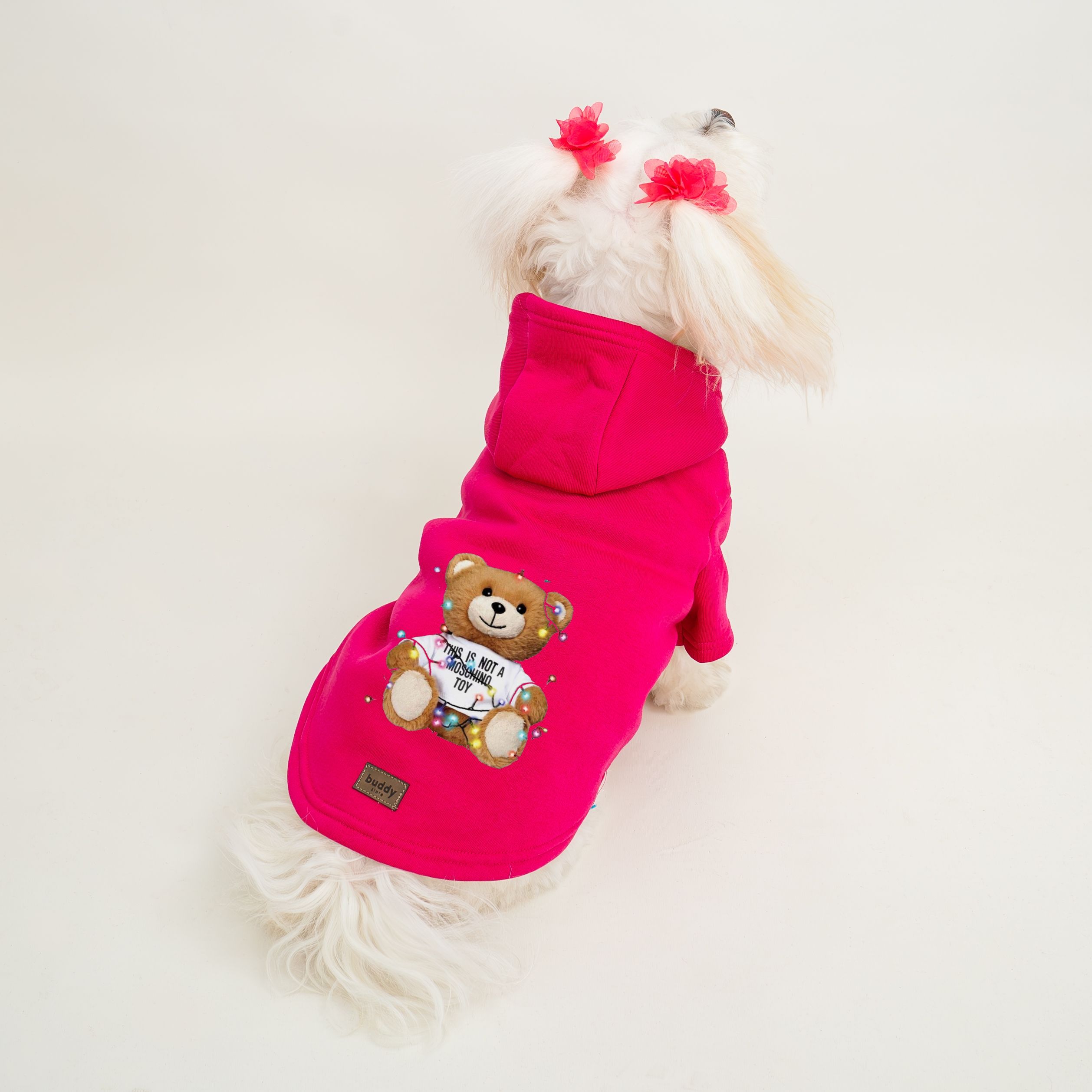 Pembe Sweatshirt Hoodie B2B (5'li Set) S-M-L-XL-XXL - Pembe Moschino
