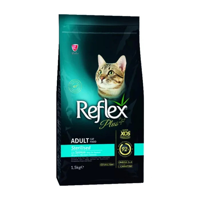 Reflex Plus Sterilised Somonlu Kısırlaştırılmış Kedi Maması 1,5 Kg