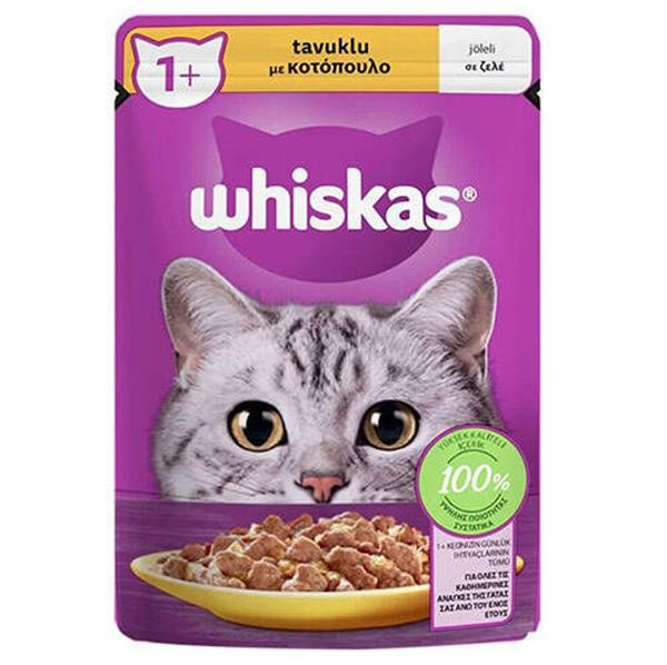 Whiskas Kedi Tavuklu +1 Yaş (85 gr)