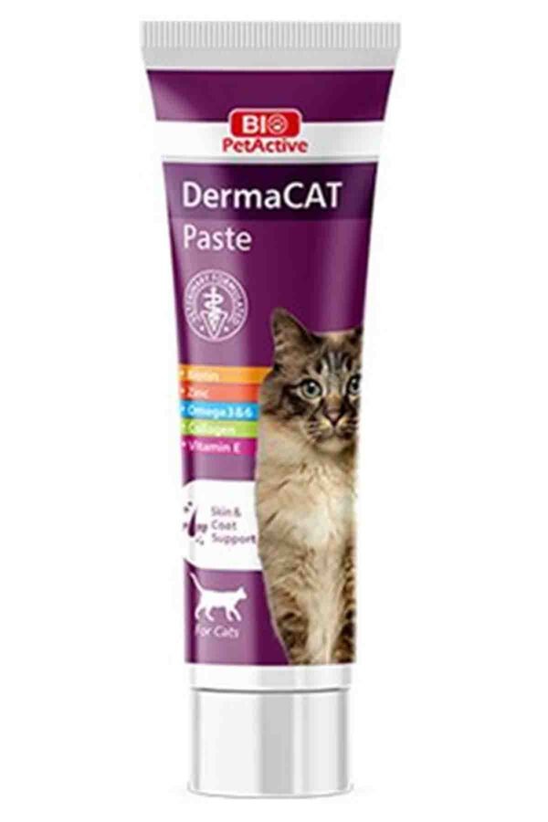 BIO PETACTIVE -  DERMACAT PASTE 100ML(KEDİ VİTAMİN PASTASI) (BPA-PST-575)