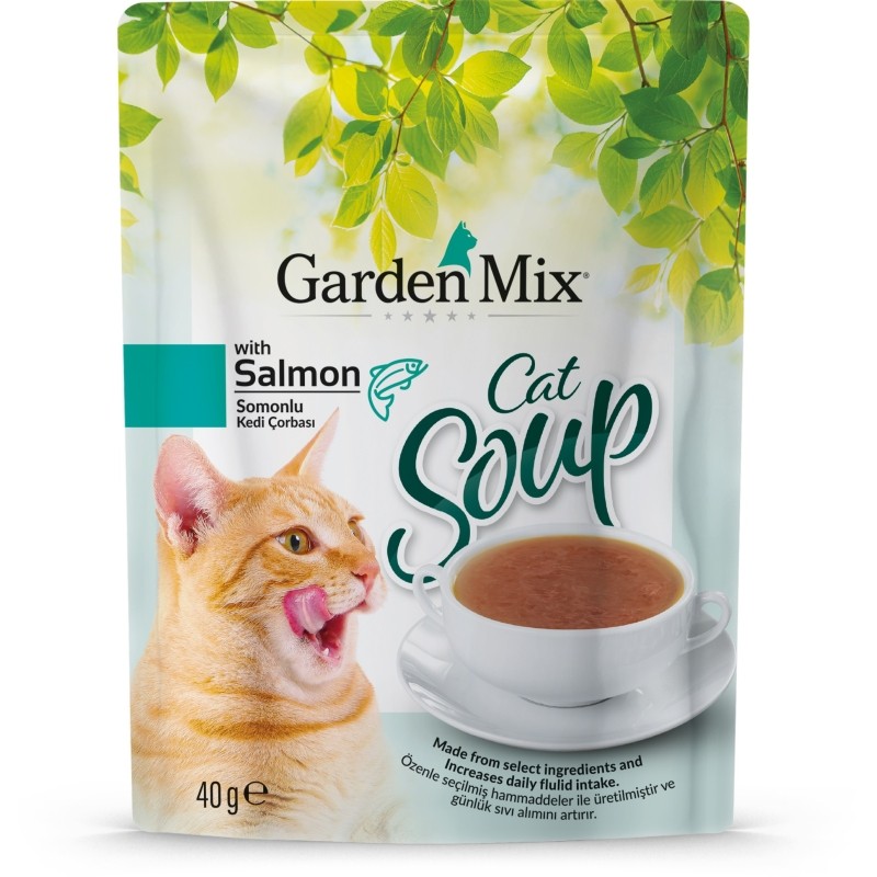 GARDENMİX SOMONLU KEDİ ÇORBASI 40GR