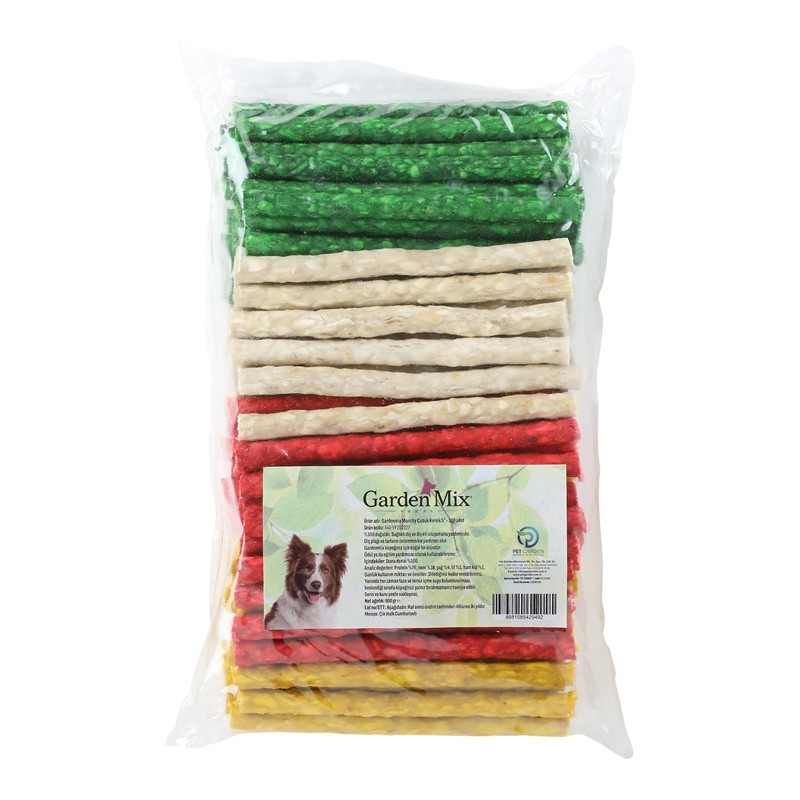 GARDENMİX MUNCHY ÇUBUK KEMİK 100LÜ 12,5CM