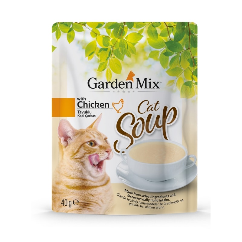GARDENMİX TAVUKLU KEDİ ÇORBASI 40GR main variant image