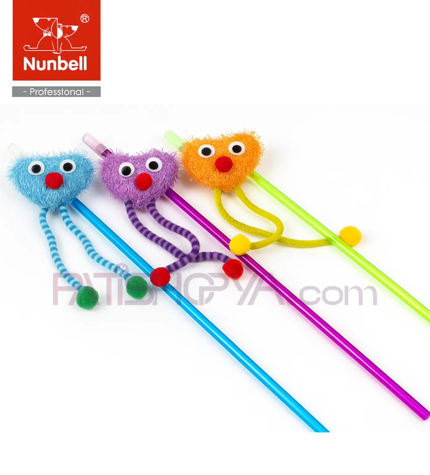 NUNBELL Kalpli İpli Kedi Oyun Oltası main variant image