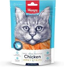 Wanpy - Soft Oven - Roasted Chicken Jerky Strips Cat ( 80gr )