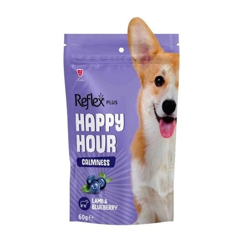 REFLEX HAPPY HOUR SAKİNLEŞMEYİ DESTEKLEYİCİ KÖPEK ÖDÜL MAMASI 60G