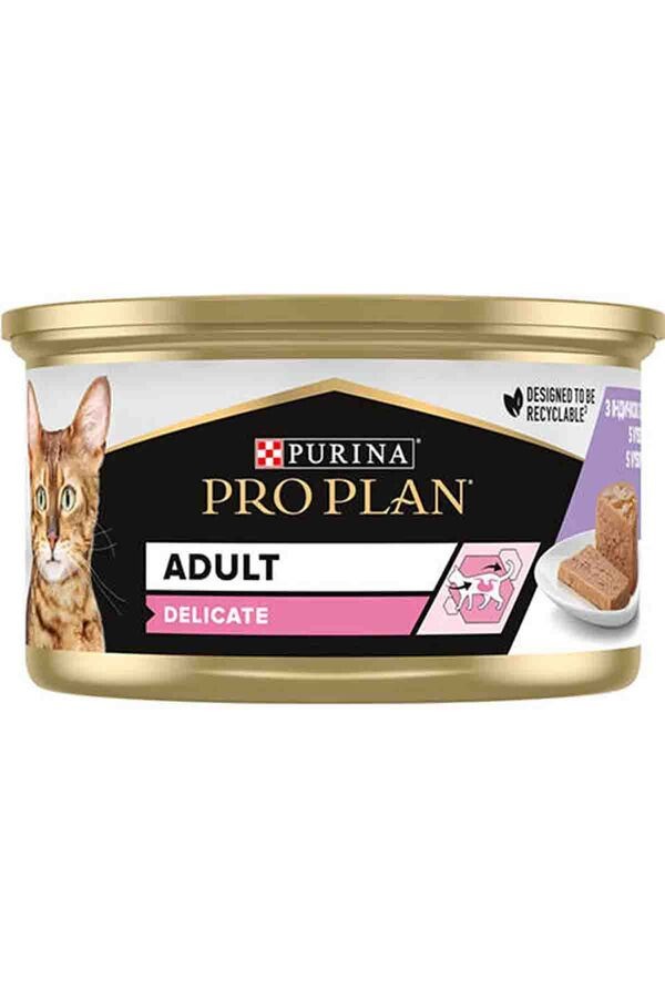 Pro Plan Delicate Hassas Hindi Etli Kedi Konservesi 85 Gr